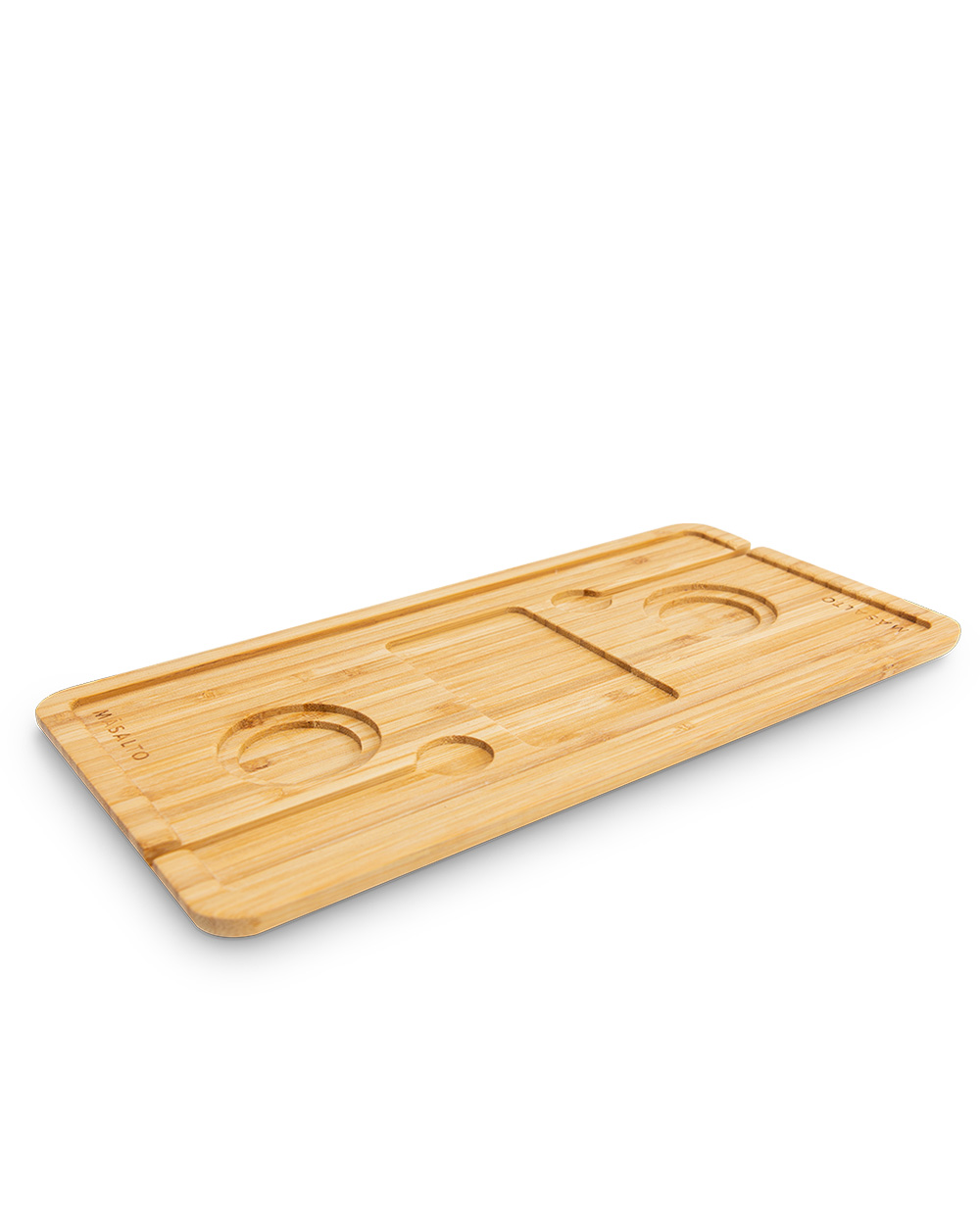 Bambou Serveerplateau voor 2